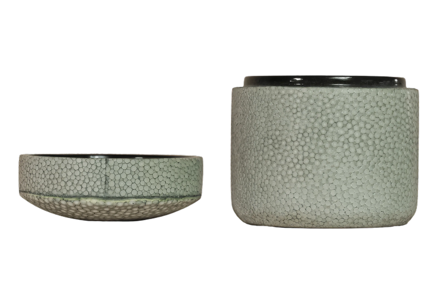 Box Stingray Skin — natural lacquer with stingray skin — Stocker Studio, Siem Reap, Cambodia