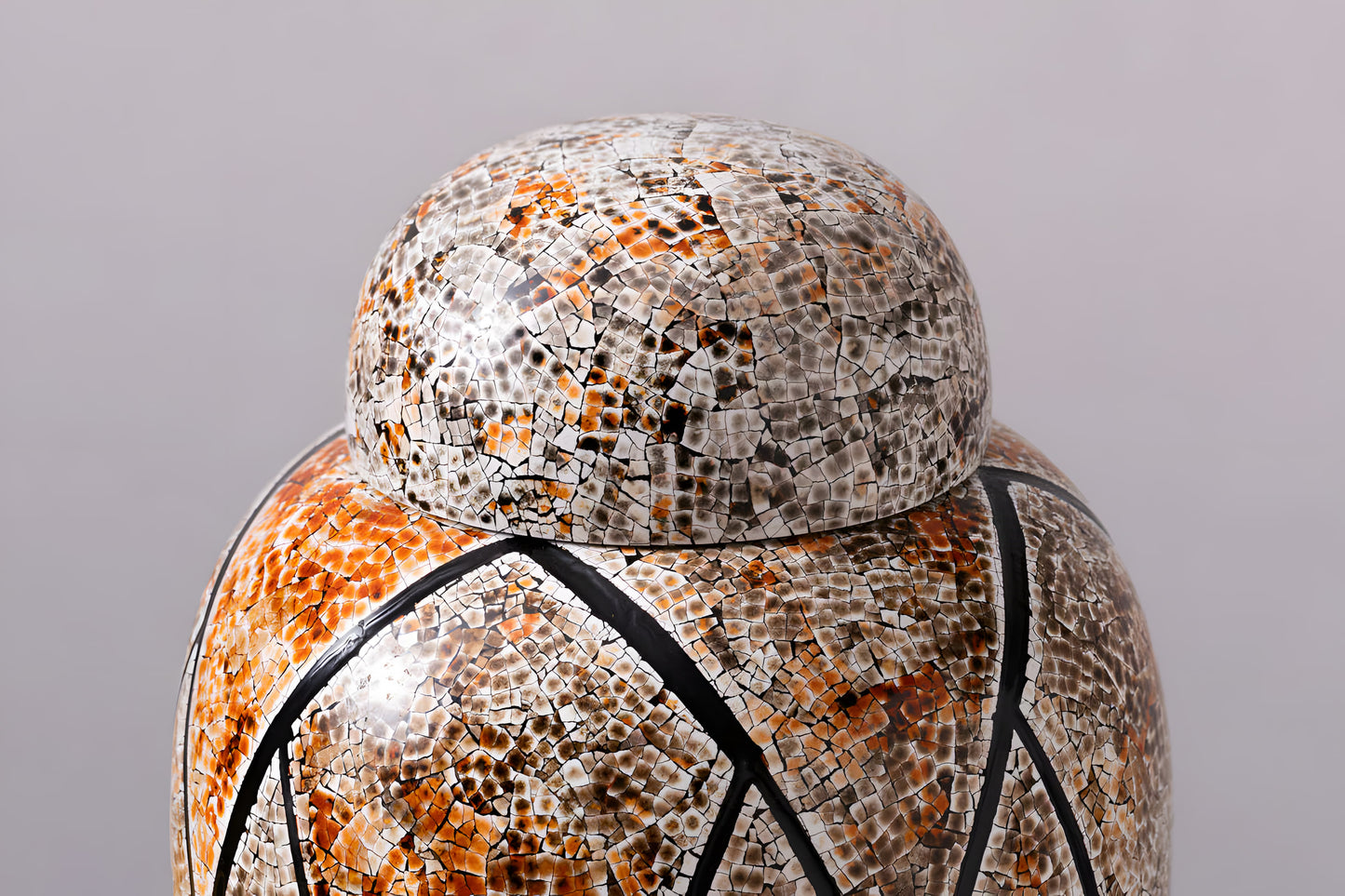 Wings 2 — natural lacquer memorial urn — Stocker Studio, Siem Reap, Cambodia