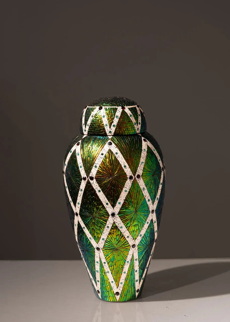 Luxury Memorial Urns in Natural Lacquer — Stocker Studio