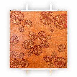 Vegetal Imprint Red