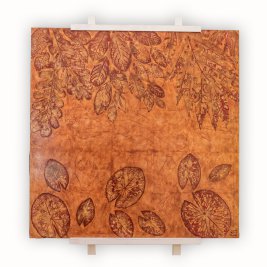 Vegetal Imprint Silver
