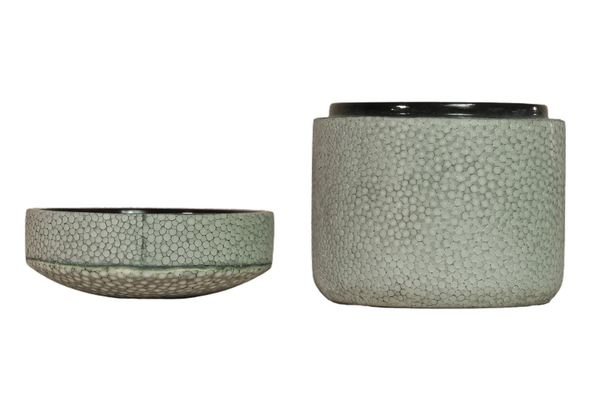 Box Stingray Skin — natural lacquer with stingray skin — Stocker Studio, Siem Reap, Cambodia
