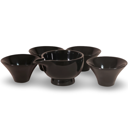Bowl Sake Natural — natural lacquerware — Stocker Studio, Siem Reap, Cambodia