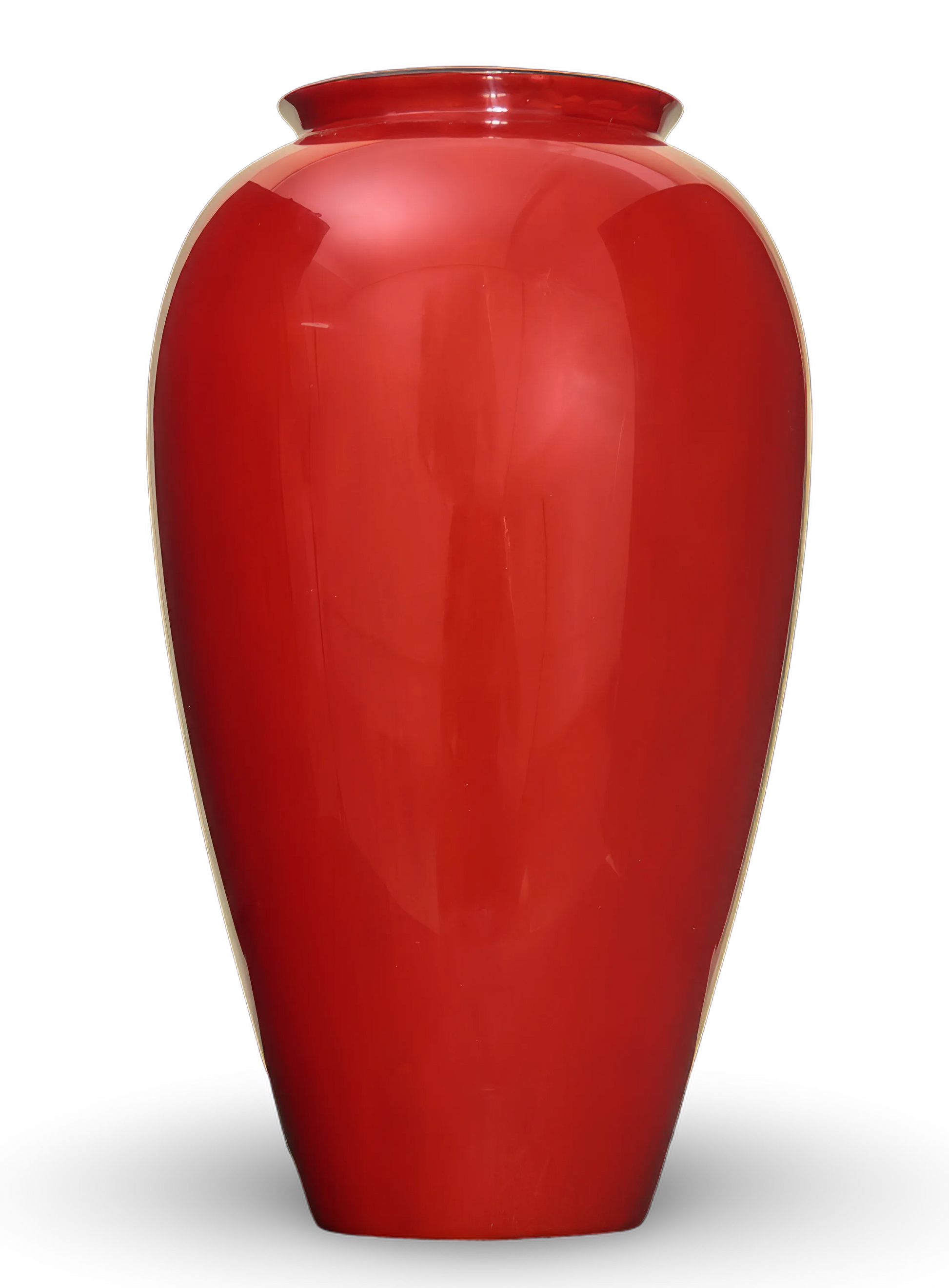 Vase Lacquer Red — natural lacquerware — Stocker Studio, Siem Reap, Cambodia