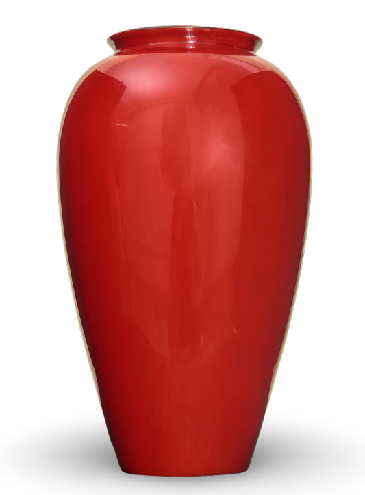 Vase Lacquer Red — natural lacquerware — Stocker Studio, Siem Reap, Cambodia
